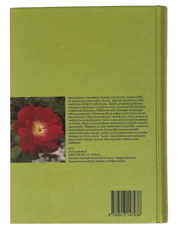 Suomalainen ruusukirja - Alanko, Pentti - Tietokirjat ja oppaat - 10105464335 - 1