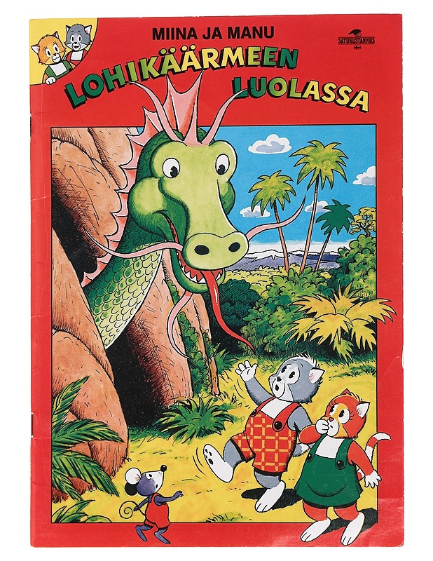 Miina ja Manu lohikäärmeen luolassa - Teutori - Lastenkirjat - 10105464342 - 0