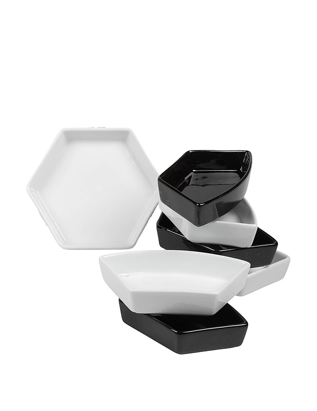 Kuusiosainen tarjoiluvati - Tarjoiluastiat - 10105464340 - 2