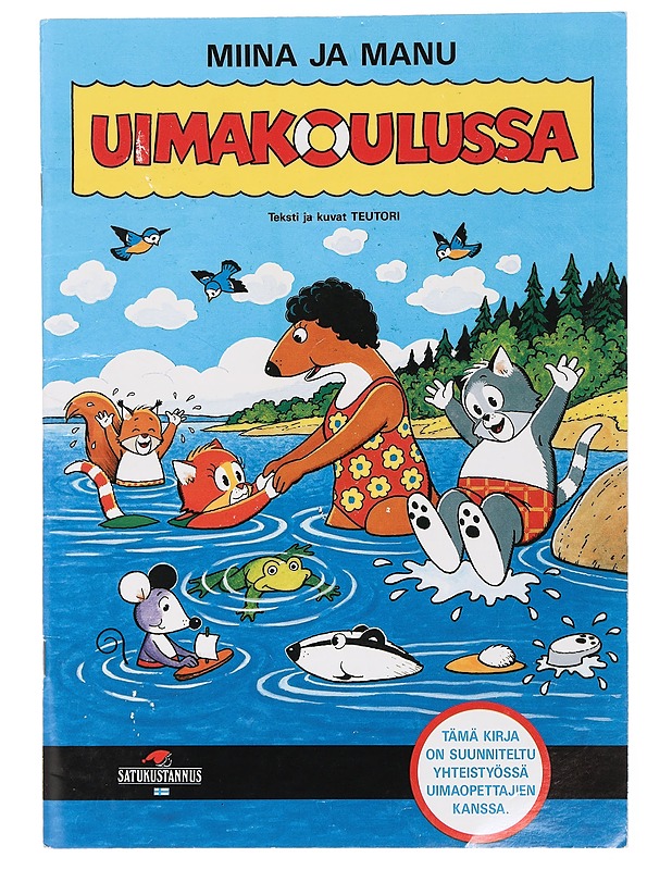 Miina ja Manu uimakoulussa - Teutori - Lastenkirjat - 10105464347 - 0