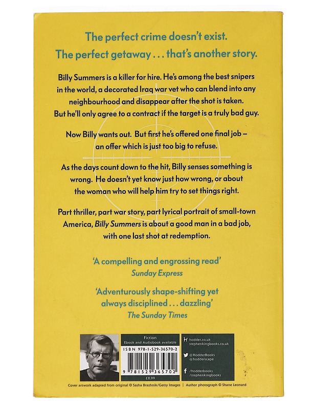 Billy Summers - King, Stephen - Jännitys ja dekkarit - 10105464350 - 1