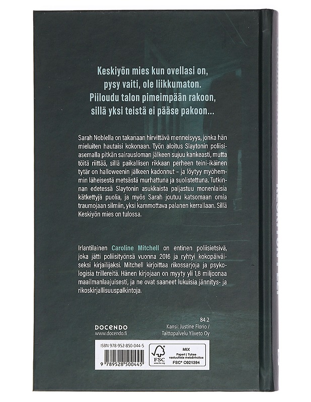 Keskiyön peli - Mitchell, Caroline - Jännitys ja dekkarit - 10105464376 - 1