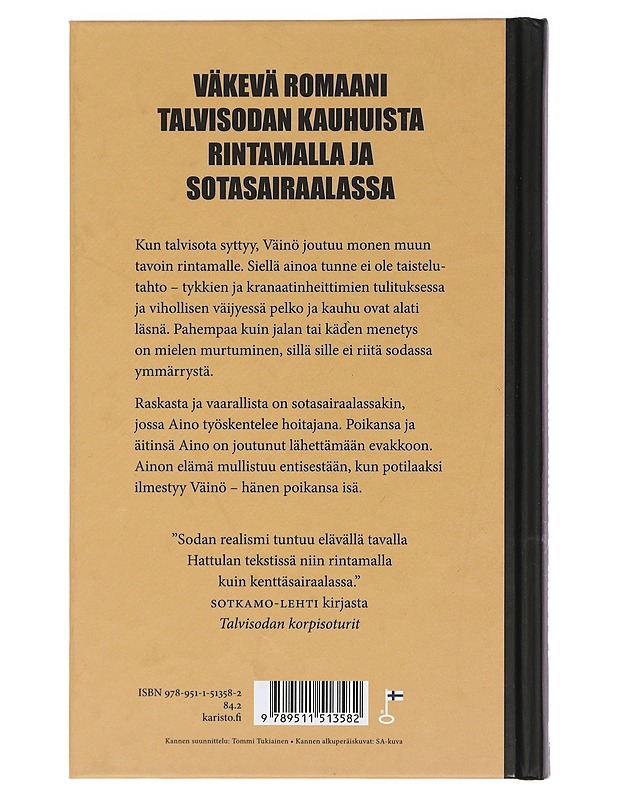 Talvisodan kahdet kasvot - Markku Hattula - Kaunokirjallisuus - 10105464402 - 1