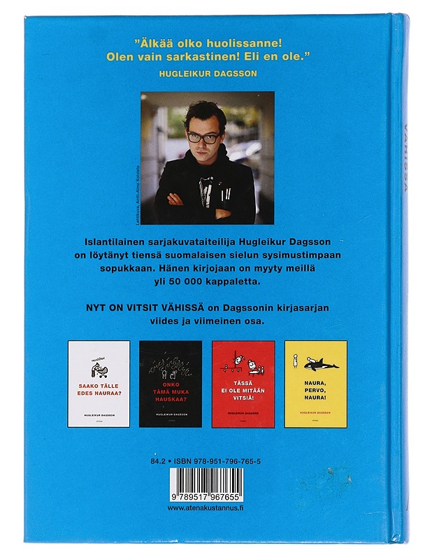 Nyt on vitsit vähissä - Hugleikur Dagsson - Sarjakuvat - 10105464410 - 1