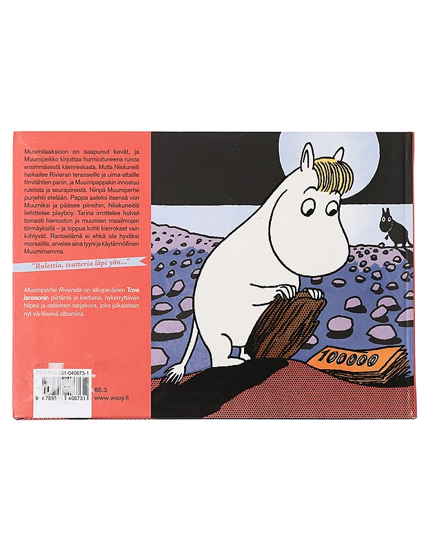 Muumiperhe Rivieralla - Jansson, Tove - Sarjakuvat - 10105464417 - 1