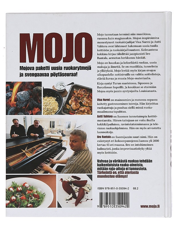 Mojo : uusia ruokarytmejä hella hehkuen! It's working... - Nurmi, Visa - Ruokakirjat - 10105464437 - 1