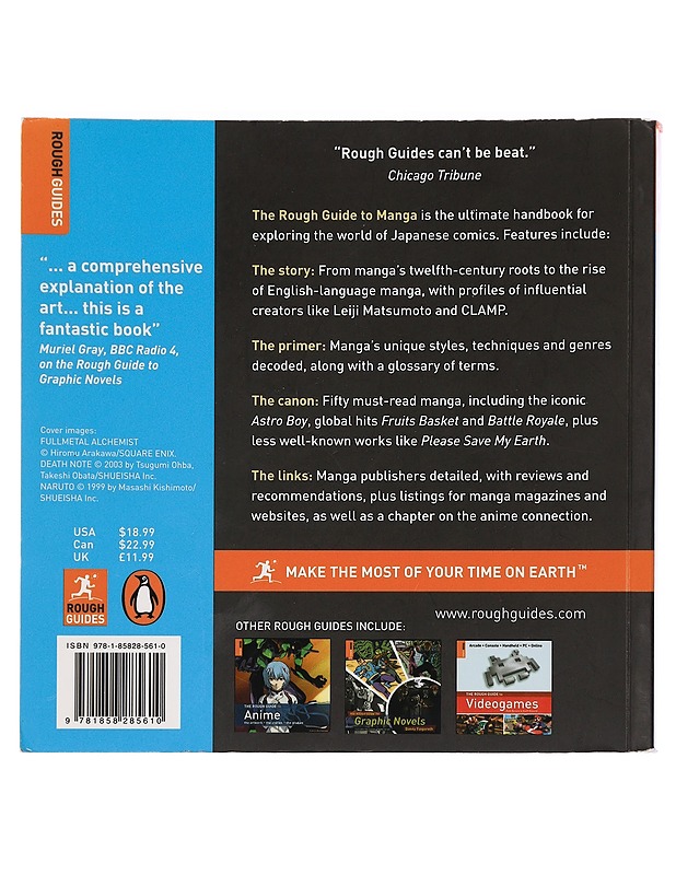 The rough guide to manga : the stories, the animators, the creators - Yadao, Jason S. - Sarjakuvat - 10105464444 - 1