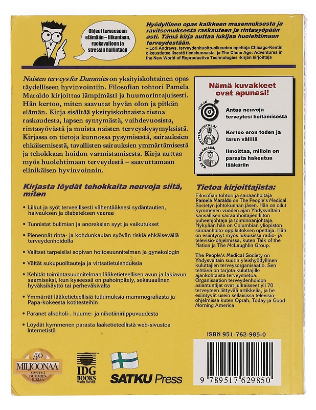 Naisten terveys for dummies - Maraldo, Pamela - Tietokirjat ja oppaat - 10105464462 - 1