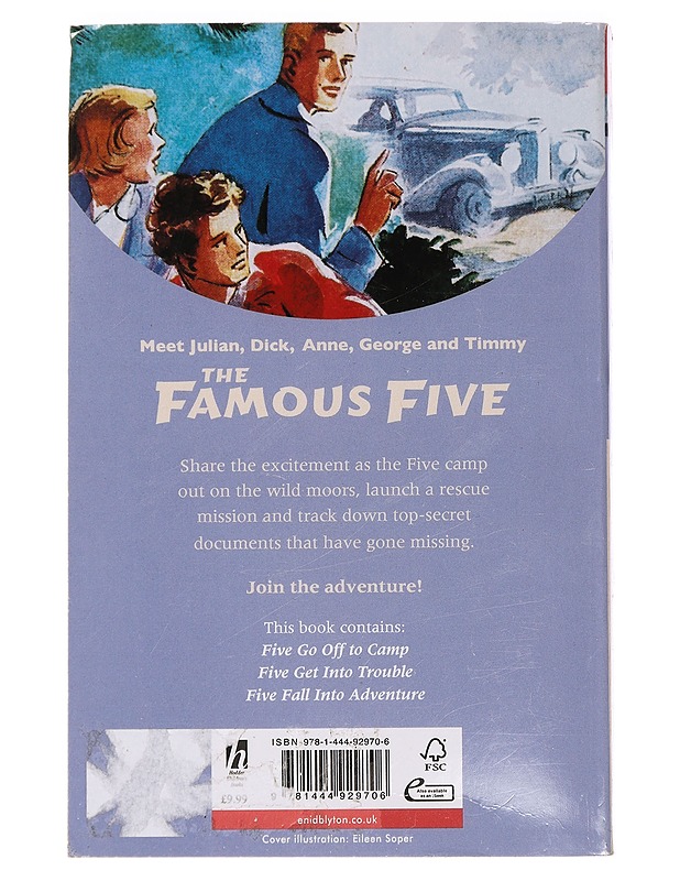 The Famous Five collection 3 - Blyton, Enid - Lastenkirjat - 10105464464 - 1
