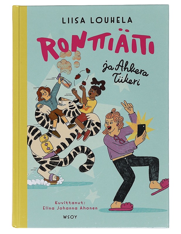 Ronttiäiti ja Ahkera Tiikeri - Louhela, Liisa - Lastenkirjat - 10105464468 - 0