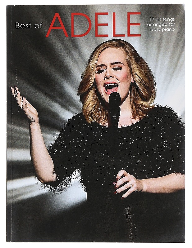 Best of Adele 17 hit songs arranged for easy piano - Adele - Tietokirjat ja oppaat - 10105464472 - 0