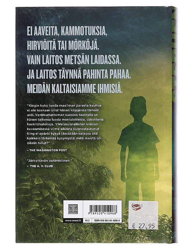 Laitos - King, Stephen - Jännitys ja dekkarit - 10105464526 - 1