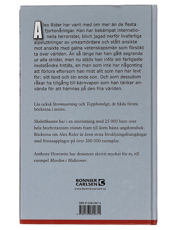 Skelettkusten - Horowitz, Anthony - Jännitys ja dekkarit - 10105464528 - 1