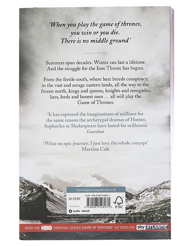 A Game of Thrones - R.R. George Martin - Fantasia- ja scifi - 10105464559 - 1