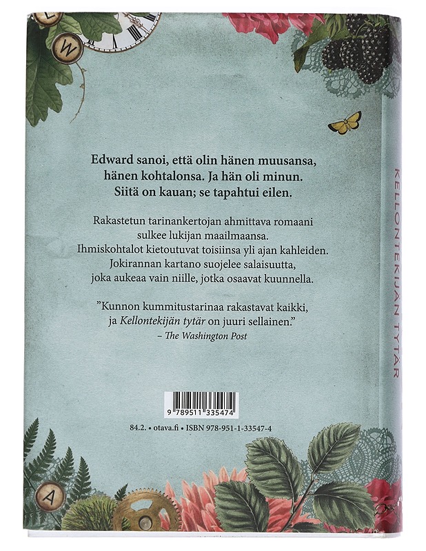 Kellontekijän tytär - Morton, Kate - Romaanit ja novellit - 10105464575 - 1