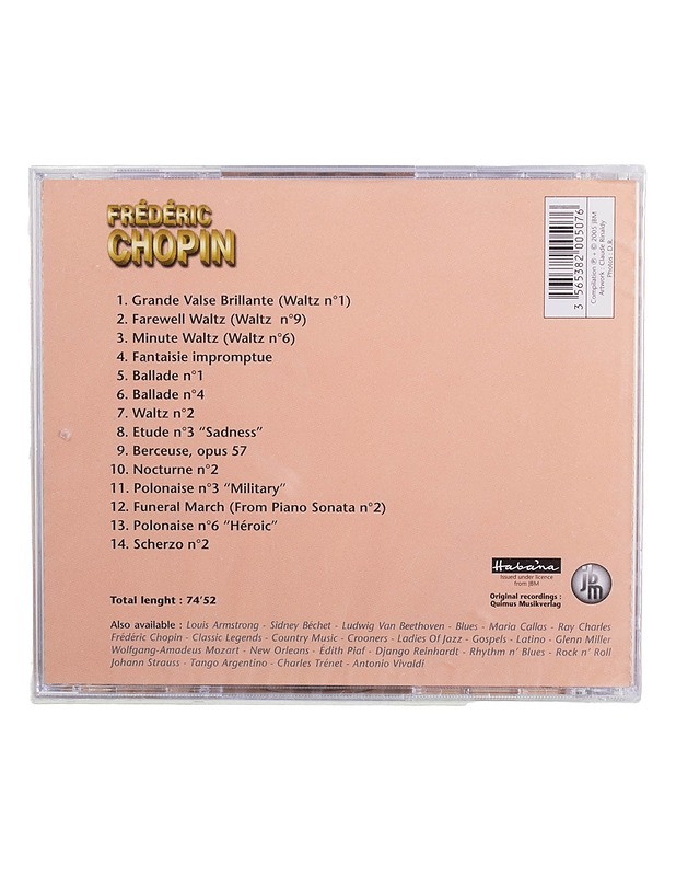 Frédéric Chopin - CD - CD-levyt - 10105464646 - 1
