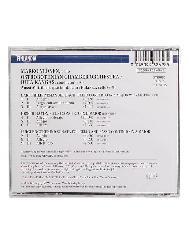 Bach / Haydn / Boccherini - CD - CD-levyt - 10105464655 - 1