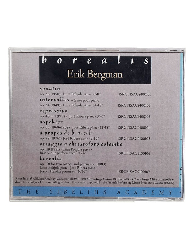 Erik Bergman: Borealis - CD - CD-levyt - 10105464681 - 1