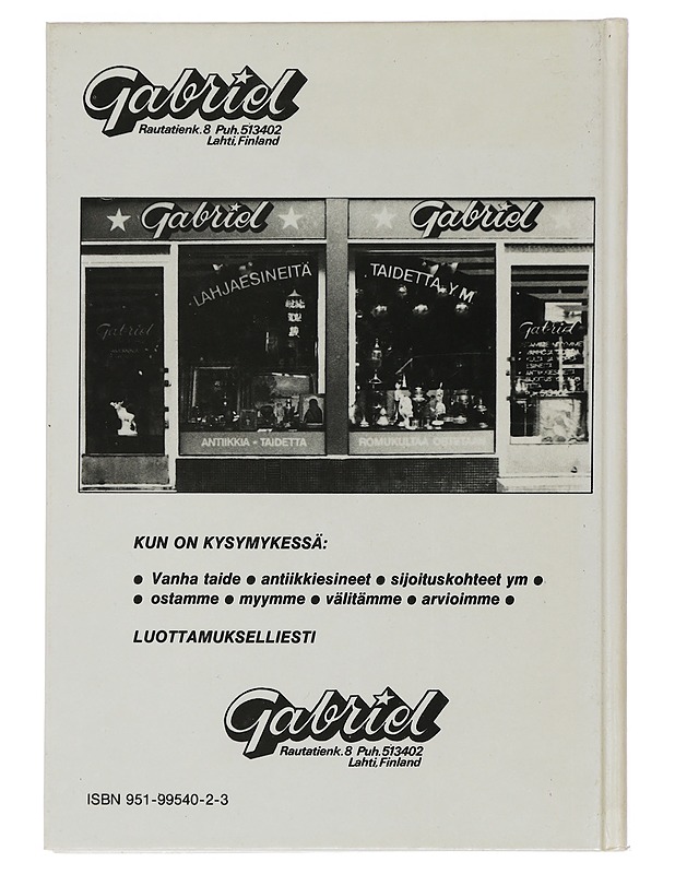 Suomalaisen taiteen hintatietoja - Ström, Arvi - Taide- ja kulttuurikirjat - 10105464716 - 1