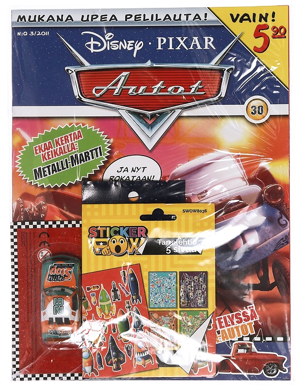 Autot lehti 30 - disney pixar - Lastenkirjat - 10105464725 - 0