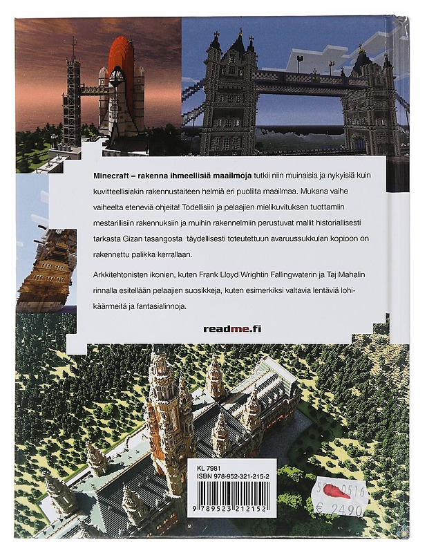 Minecraft : rakenna ihmeellisiä maailmoja - Kearney, Kirsten - Tietokirjat ja oppaat - 10105464720 - 1