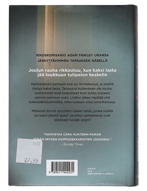 Ei ulospääsyä - Hunter, Cara - Jännitys ja dekkarit - 10105464731 - 1