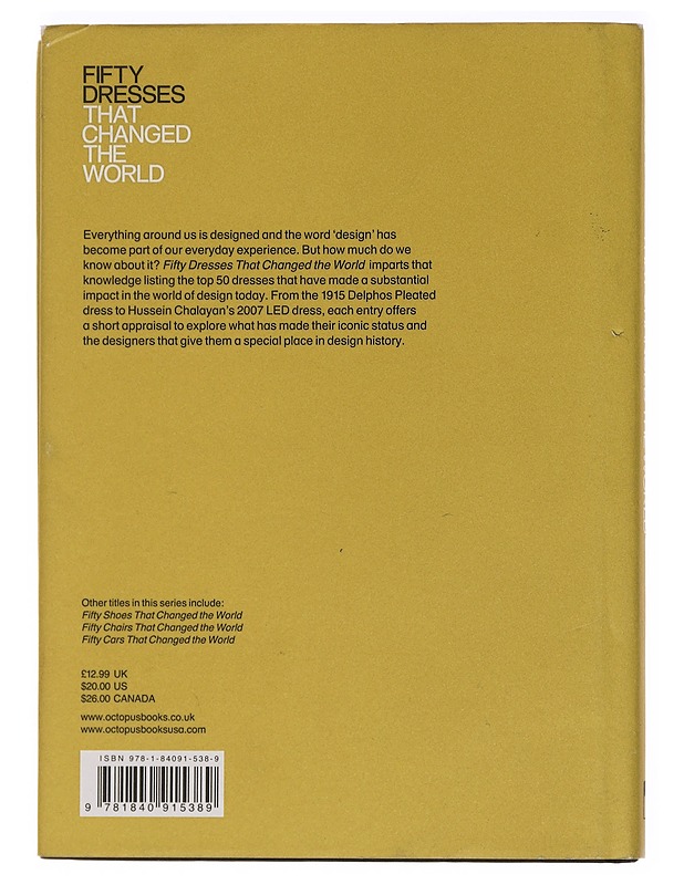 Fifty dresses that changed the world - Design Museum - Historiakirjat - 10105464734 - 1