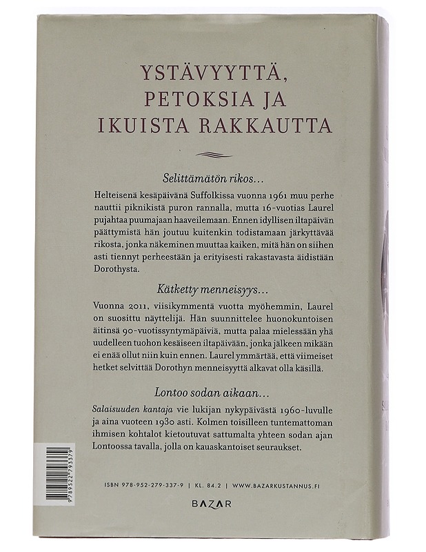 Salaisuuden kantaja - Morton, Kate - Romaanit ja novellit - 10105464735 - 1