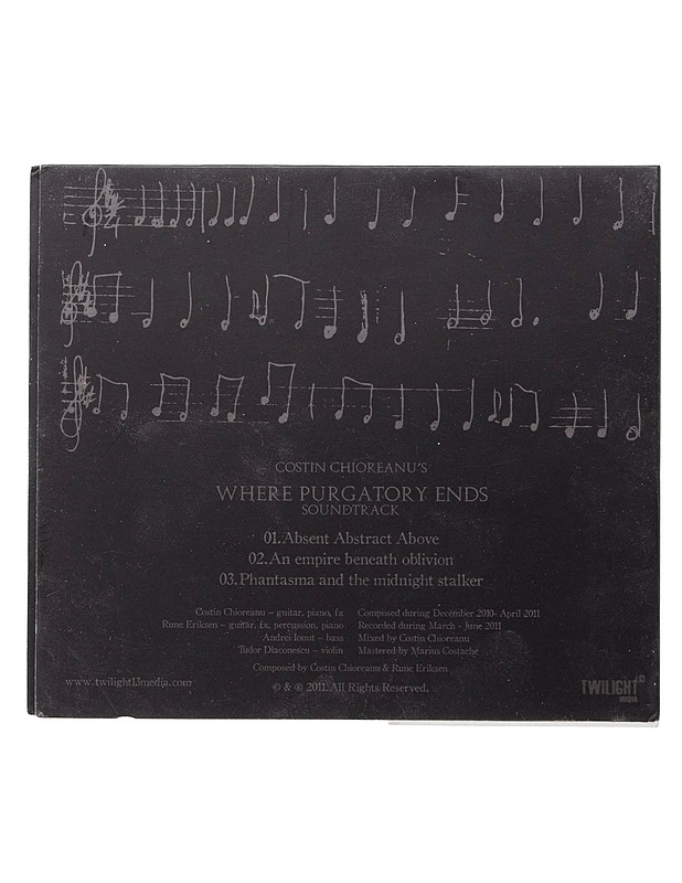 Costin Chioreanu's Where Purgatory Ends Soundtrack - CD - CD-levyt - 10105464738 - 1