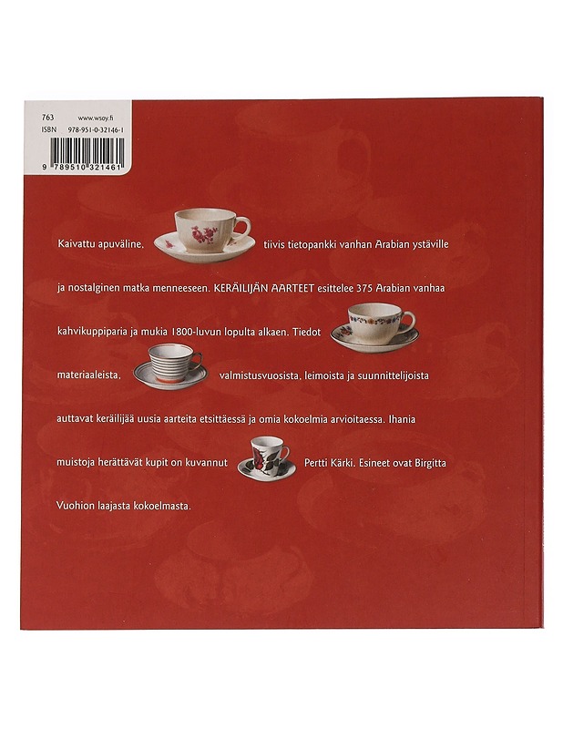 Arabian kahvikuppeja ja mukeja - Westerholm, Sirpa - Historiakirjat - 10105464750 - 1