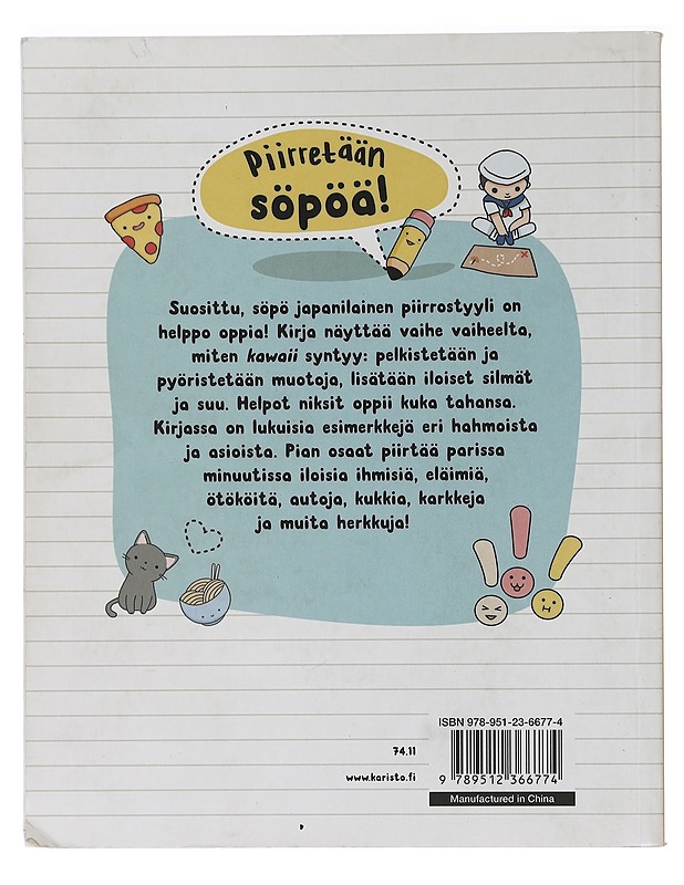 Piirretään söpöä! : helpot ja ihanat kawaii-hahmot - Nguyen, Angela - Lastenkirjat - 10105464765 - 1