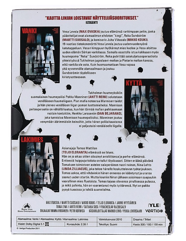 Alamaailma trilogia : Vanki / Kyttä / Lakimies - DVD - DVD-elokuvat - 10105464816 - 1