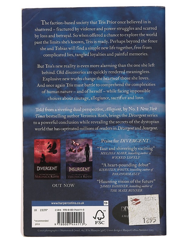 Allegiant - Veronica Roth - Fantasia- ja scifi - 10105464820 - 1