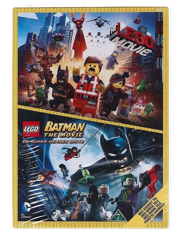 The Lego movie/Batman The Movie - DVD - DVD-elokuvat - 10105464829 - 0
