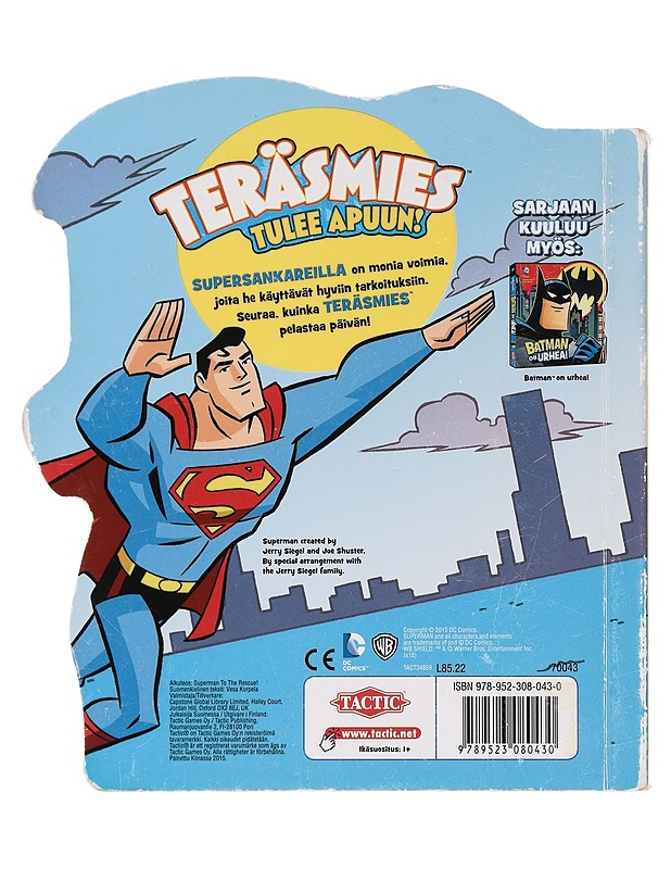 Teräsmies tulee apuun! - Lemke, Donald - Lastenkirjat - 10105464850 - 0