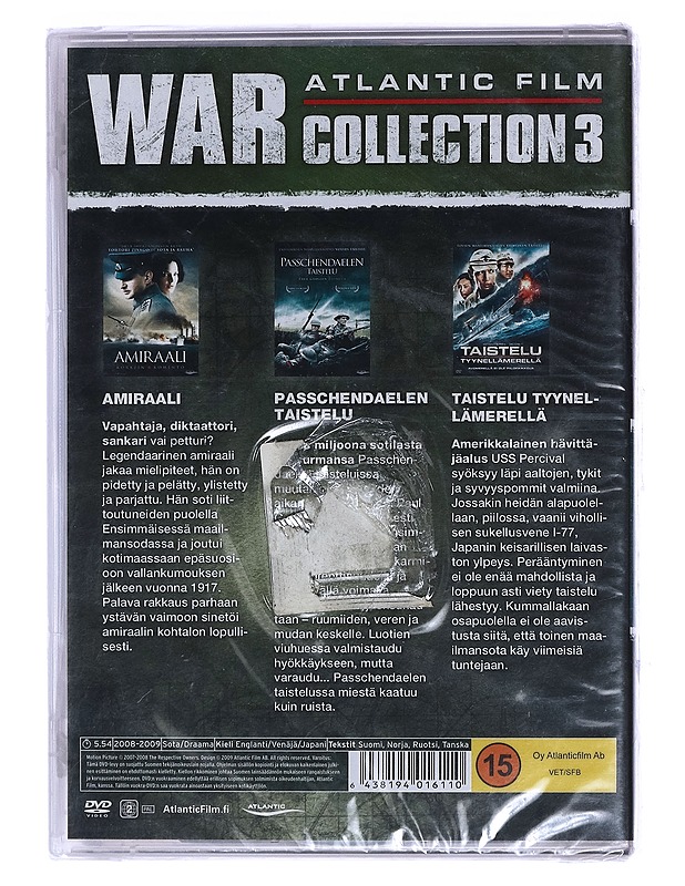 War Collection 3 - DVD - DVD-elokuvat - 10105464851 - 1
