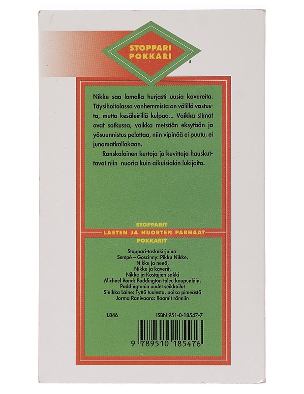 Nikke kesälomalla - Sempé - Romaanit ja novellit - 10105464865 - 1