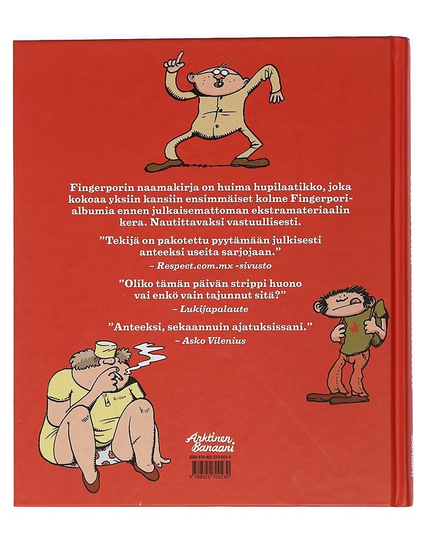 Fingerporin naamakirja - Jarla, Pertti - Sarjakuvat - 10105464873 - 1