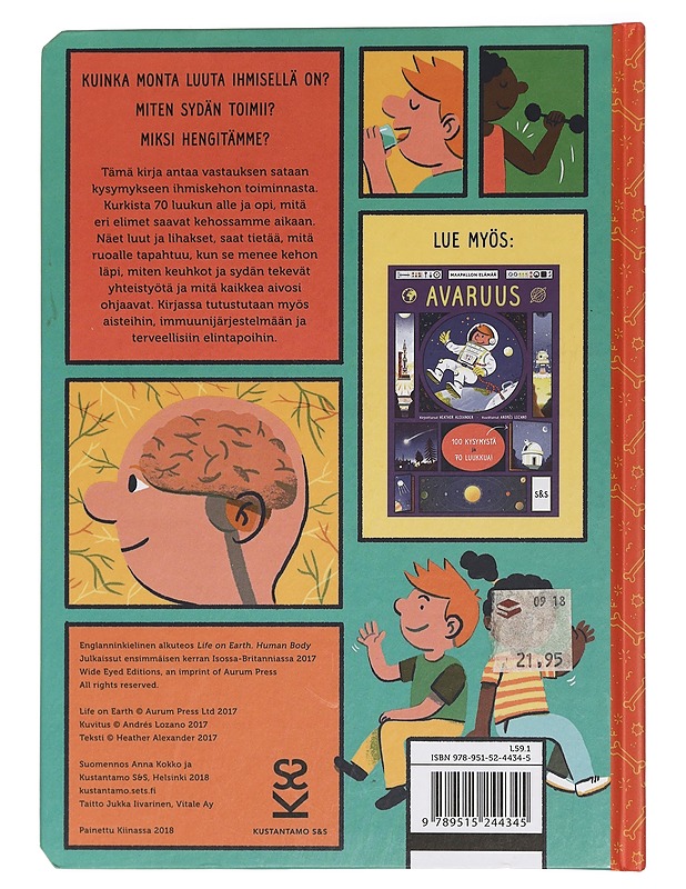 Ihminen - Alexander, Heather - Lastenkirjat - 10105464886 - 1