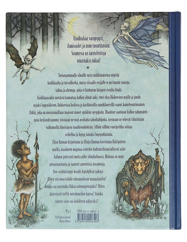 Haltijoitten mailla, maahisten majoissa : maan, metsän, veden ja vuoren väki - Ranta, Elina - Romaanit ja novellit - 10105464893 - 1