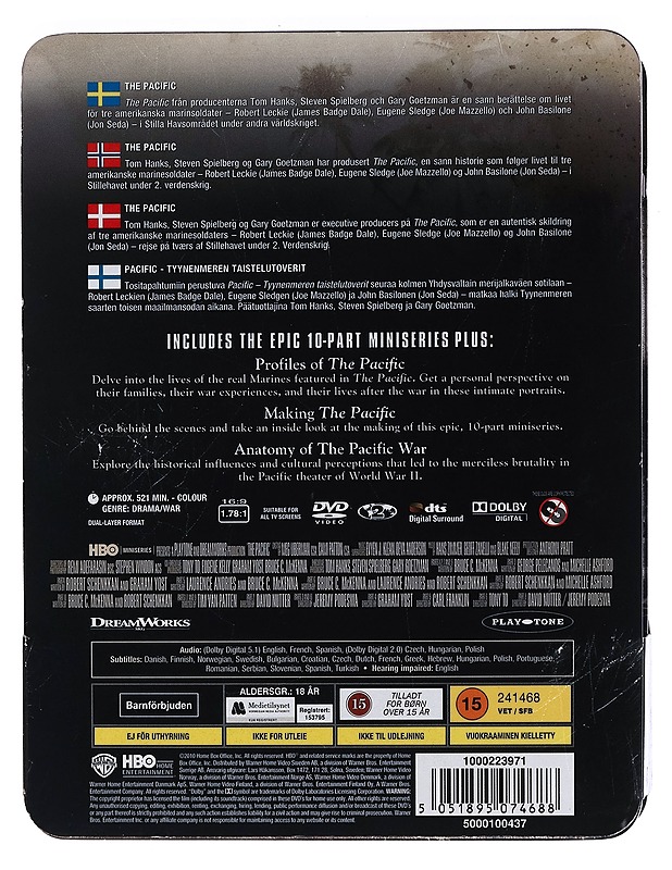 The Pacific - DVD - DVD-elokuvat - 10105464900 - 1
