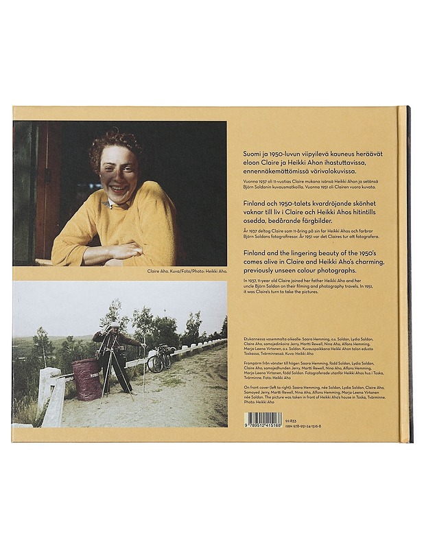 Aho & Soldan : Suomi 1950-luvun väreissä = Finland i 1950-talets färger = Finland in 1950's colours - Aho, Claire - Historiakirjat - 10105464908 - 1