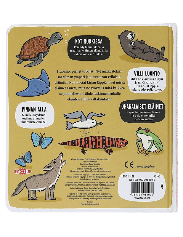 Eläinten maailma - Martin, Ruth - Lastenkirjat - 10105464922 - 1