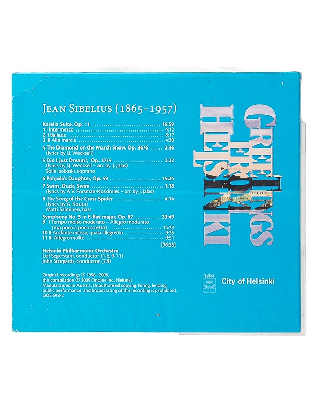 Greetings from Helsinki - CD - CD-levyt - 10105464937 - 1