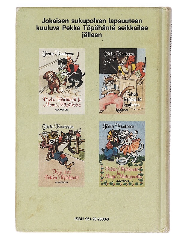 Kiri kiri Pekka Töpöhäntä! - Knutsson, Gösta - Lastenkirjat - 10105464955 - 1