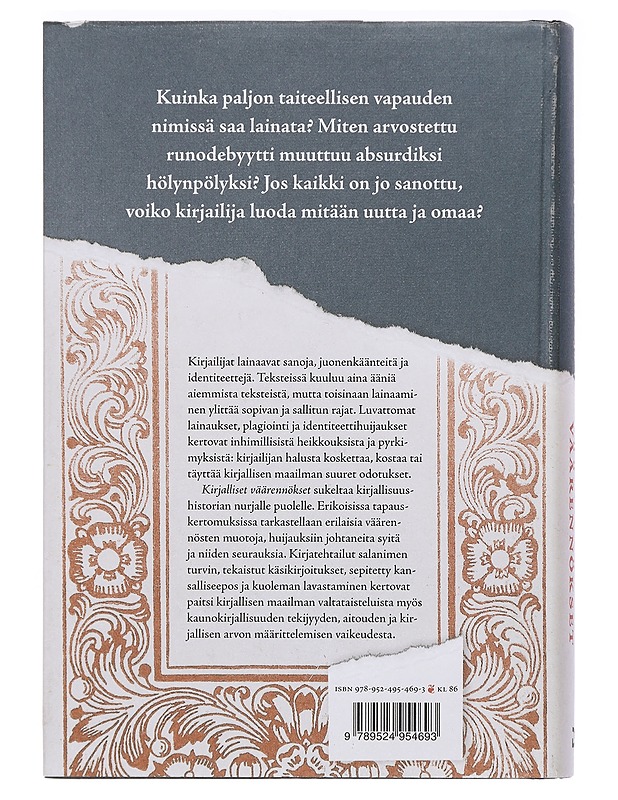 Kirjalliset väärennökset : huijauksia, plagiaatteja ja luovia lainauksia - Nyqvist, Sanna - Tietokirjat ja oppaat - 10105465035 - 1