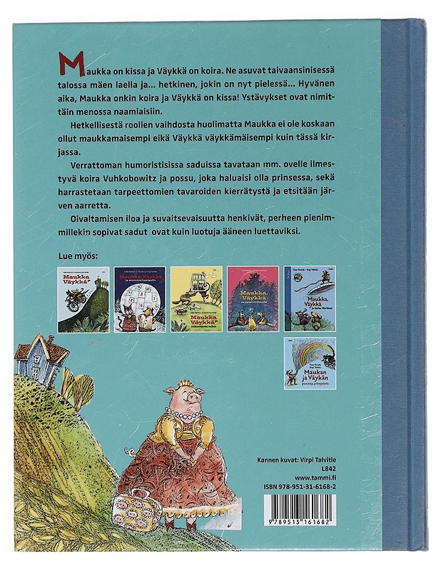 Maukan ja Väykän satukirja - Parvela, Timo - Lastenkirjat - 10105465061 - 1