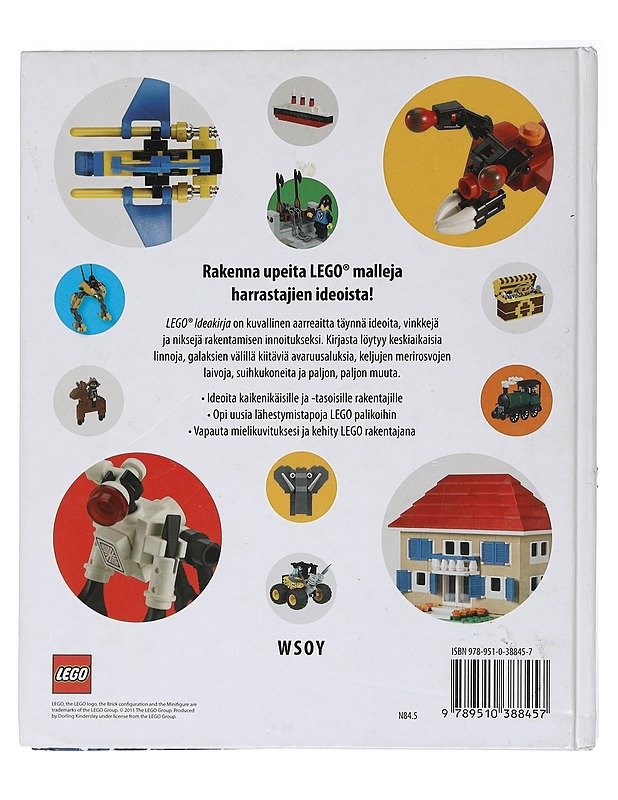 LEGO ideakirja : rakenna mitä vain - Lipkowitz, Daniel - Tietokirjat ja oppaat - 10105465084 - 1