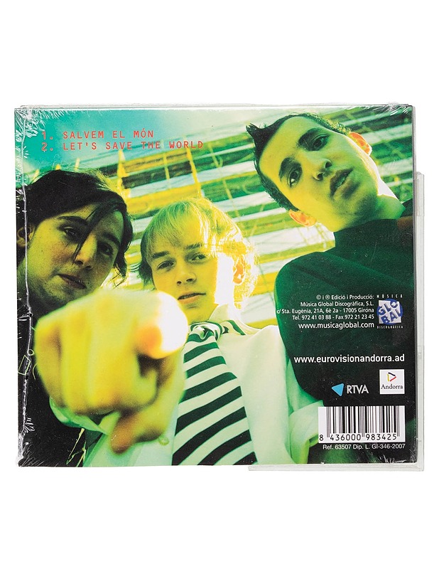 Eurovision Song Contest 2007: Andorra - CD - CD-levyt - 10105465100 - 1