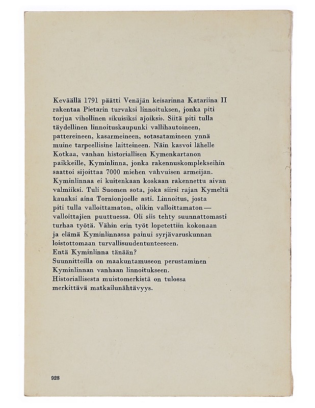 Kymenkartanon linnoitus: Kyminlinna - Olli Airola - Historiakirjat - 10105465112 - 1